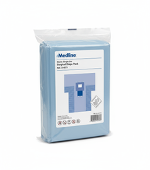 Medline Proxima Abdominal Drape Pack - Laparotomy Pack I Sterile Surgical Kit (Case of 10)
