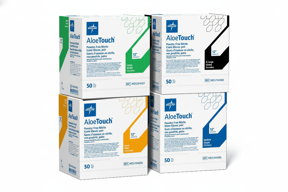 Close-up detail - textured grip and beaded cuff