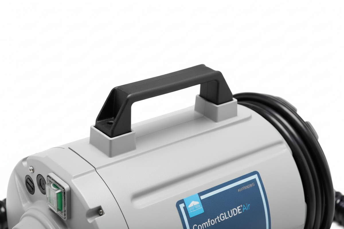 Ergonomic Handle Close-up