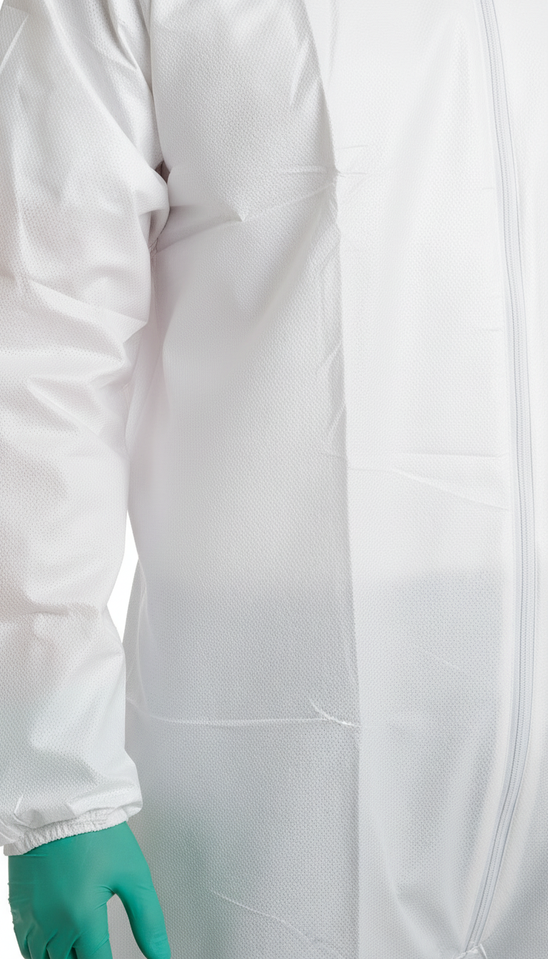 Elastic wrist cuff detail