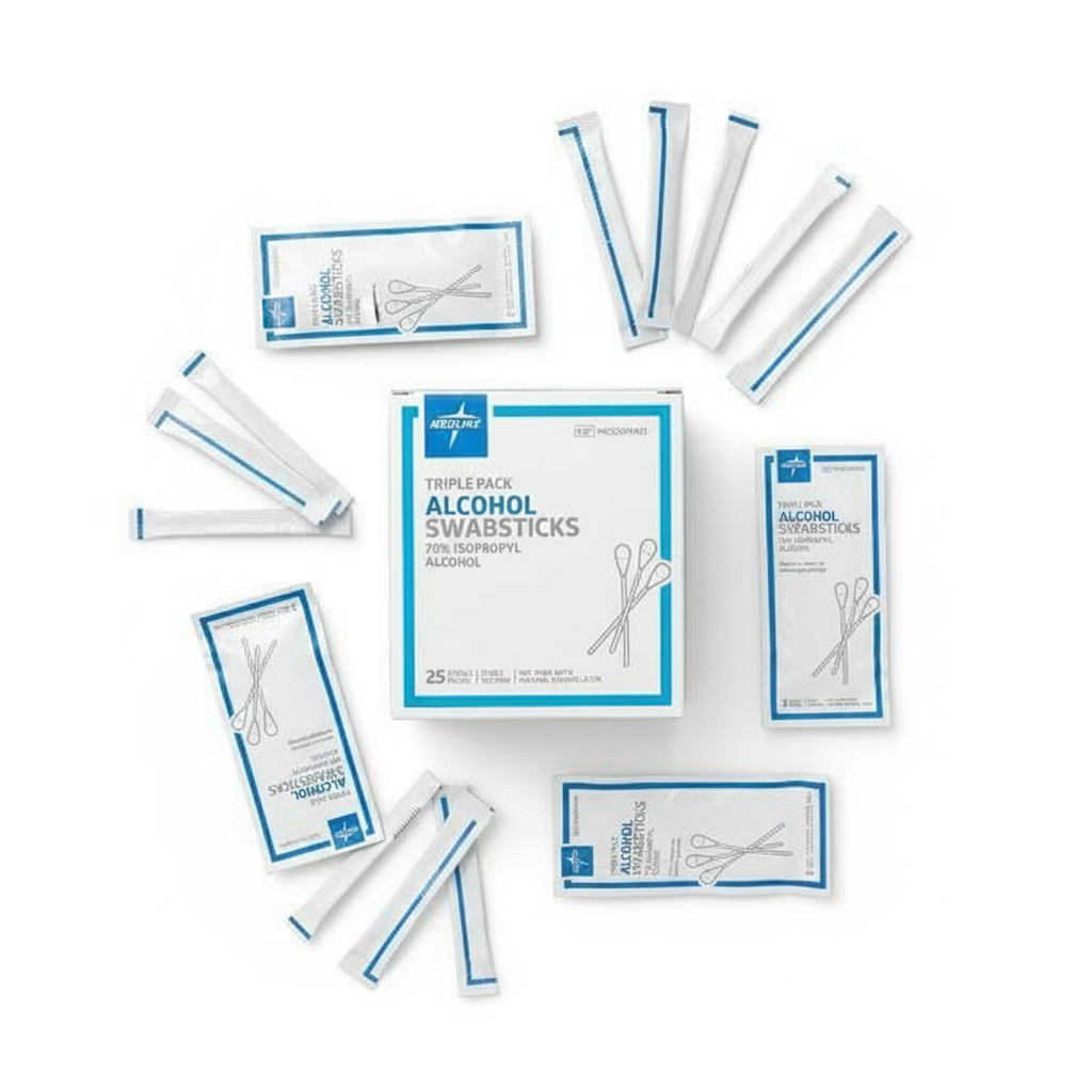 Top-down flat lay arrangement
