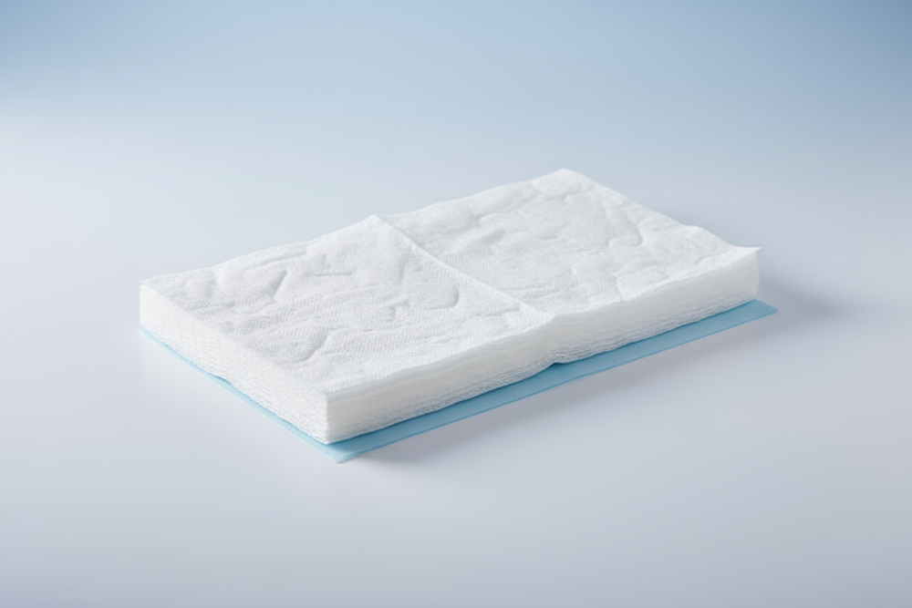 3-Ply Tissue Front View