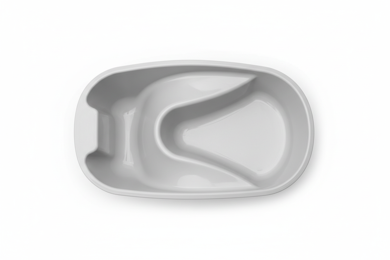 Fracture Bedpan - Overhead View