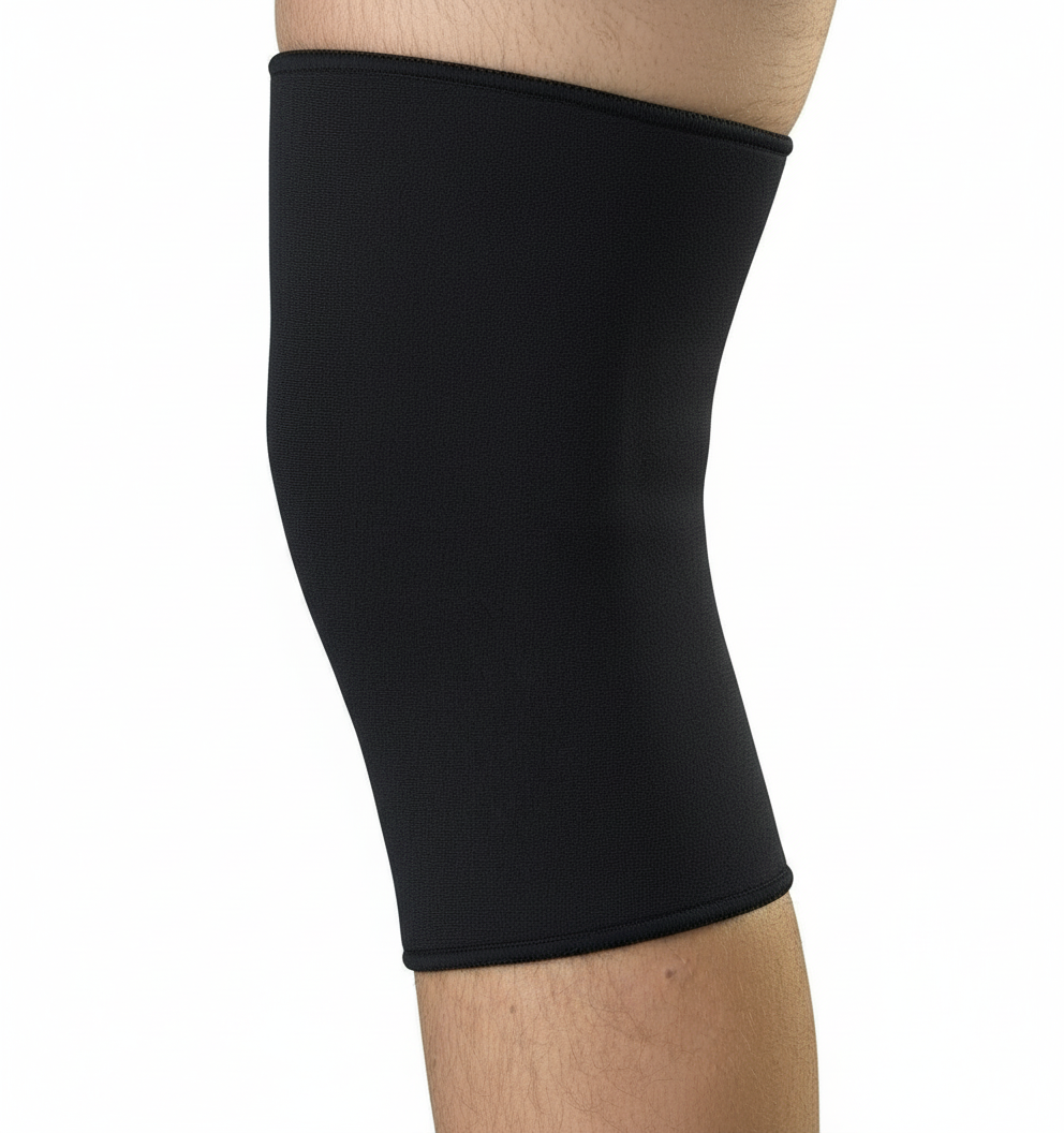 Back view of knee brace