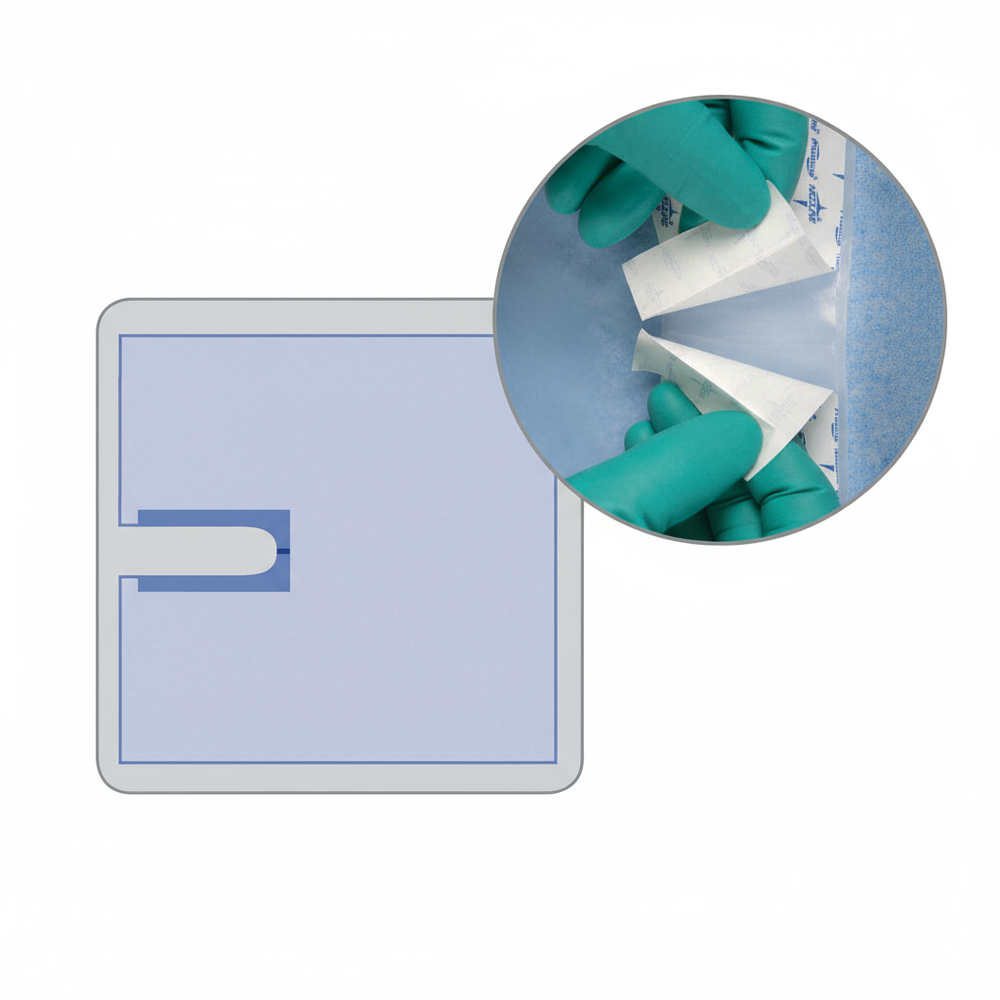 Application detail with liner