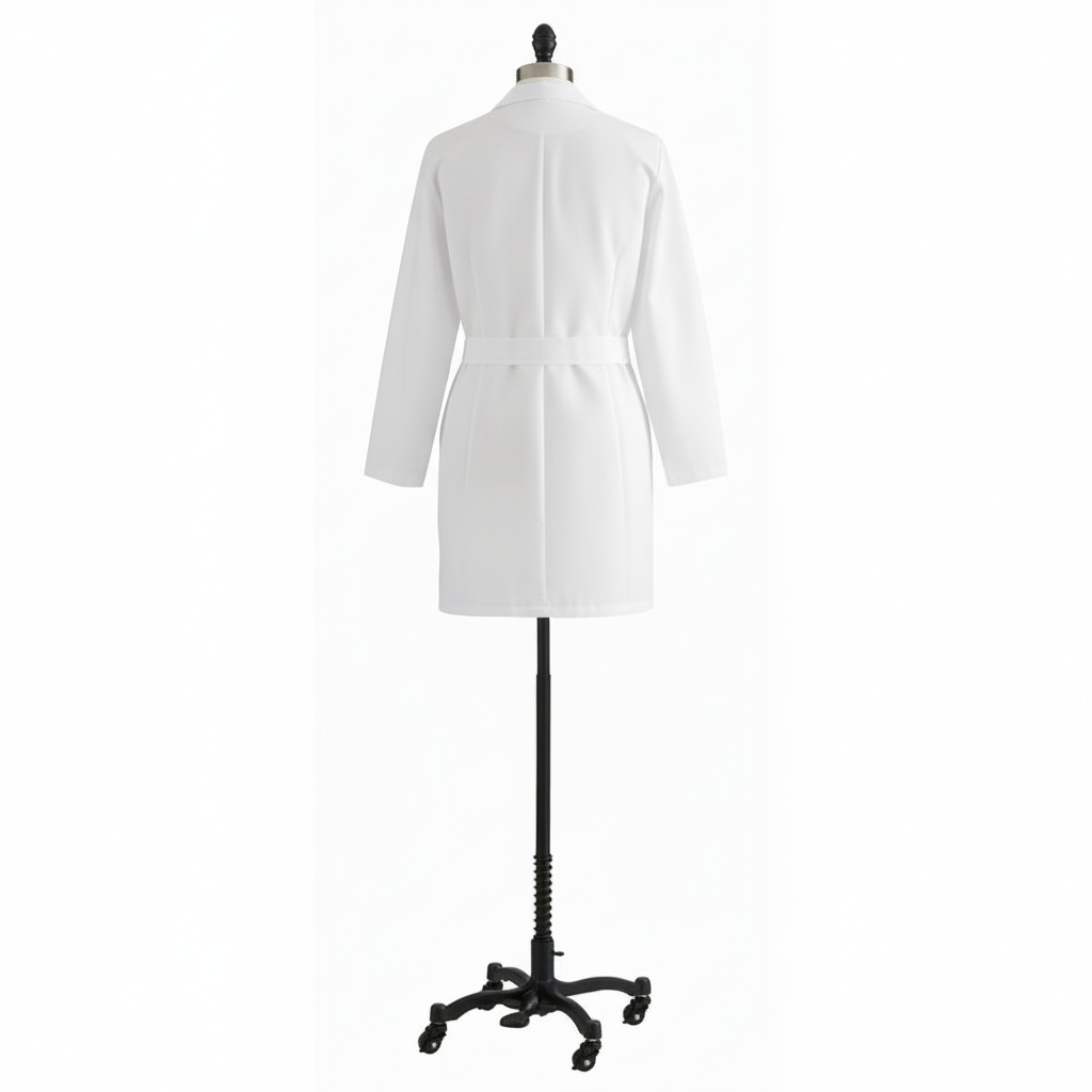 Women's Lab Coat - Back View
