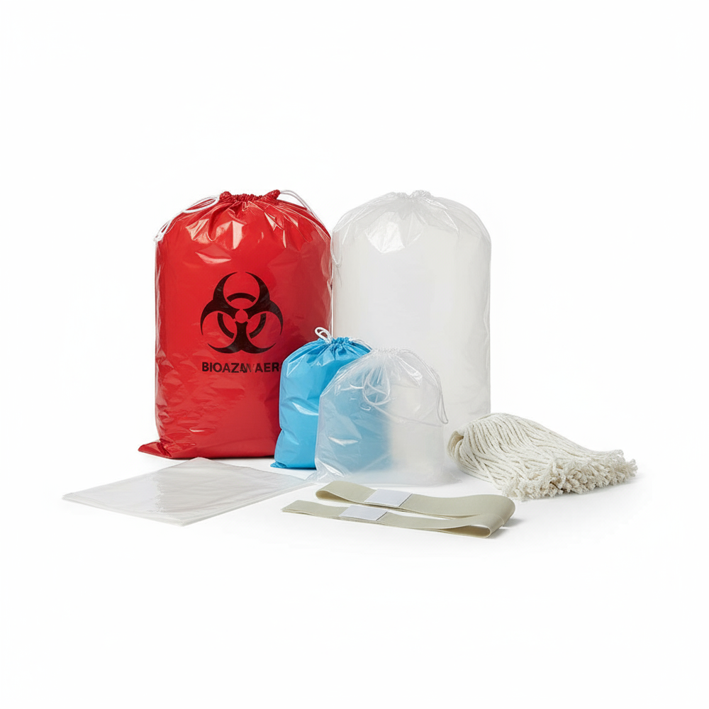 Color-coded waste bags