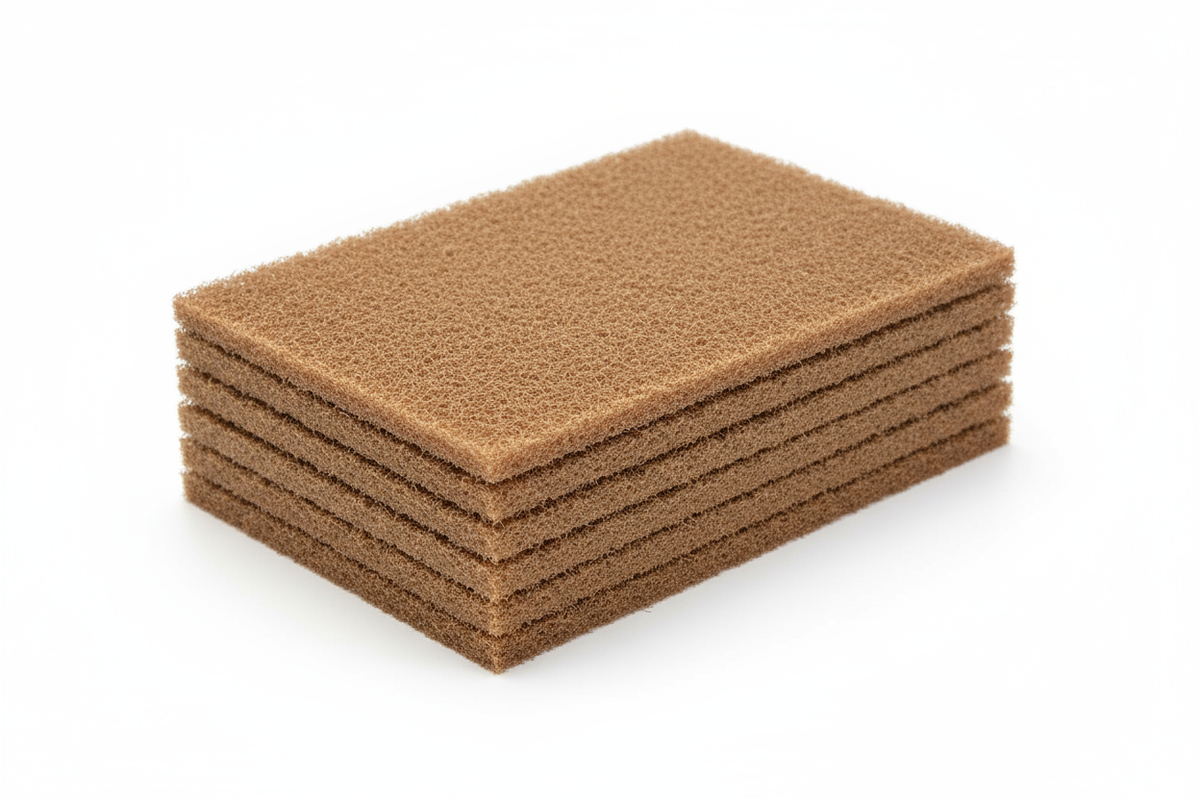 Stacked pads at angle