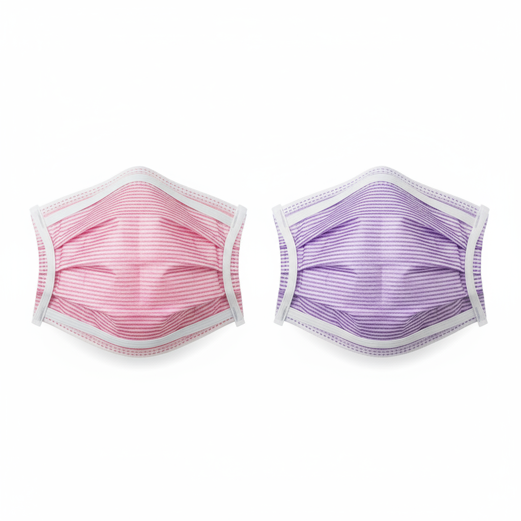 Back view with ear loops