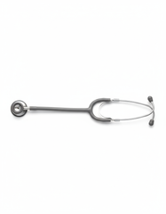 Medline Dual-Head Neonatal Stethoscope - Professional Gray, Latex-Free Design
