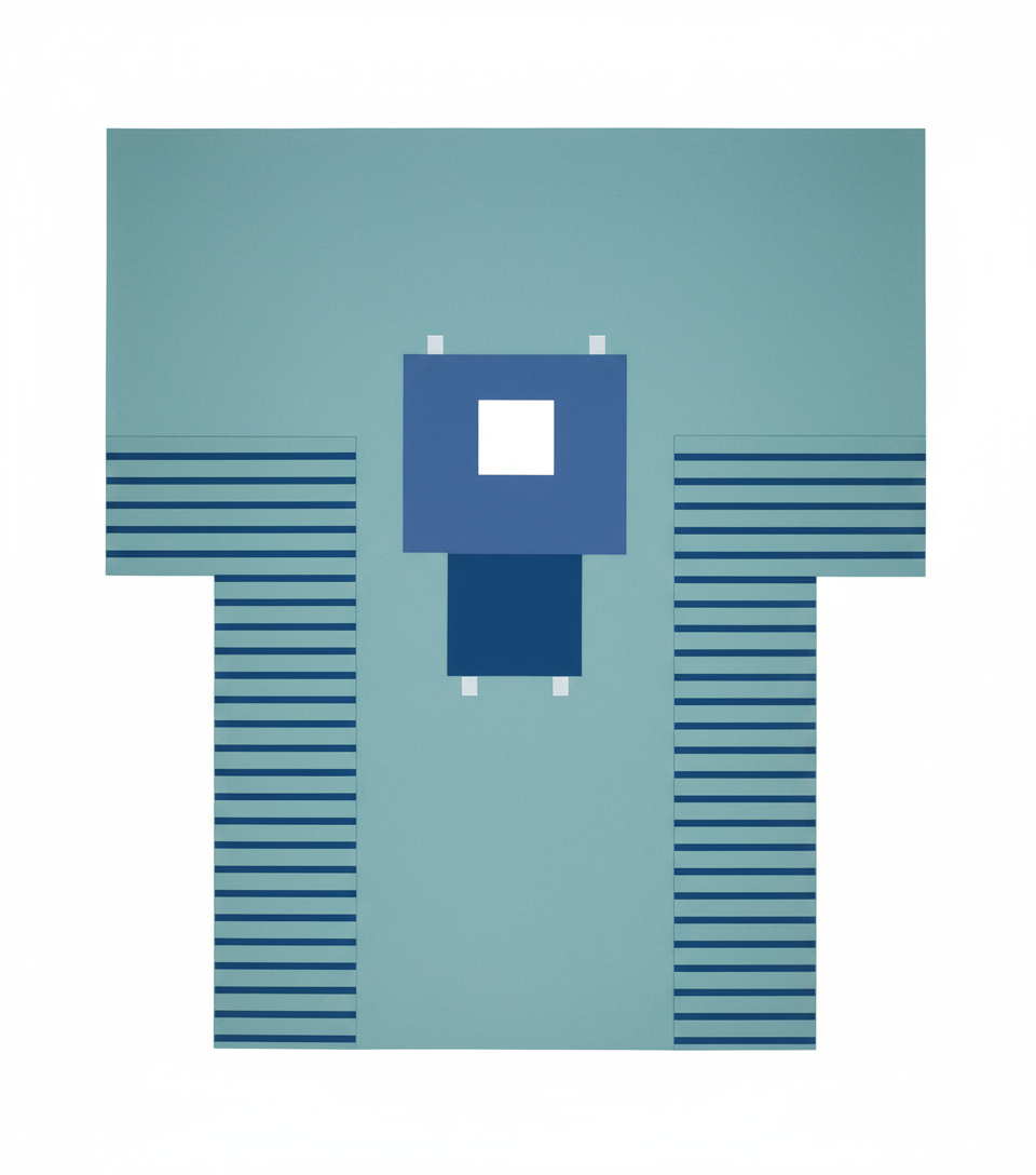 Complete drape with all components