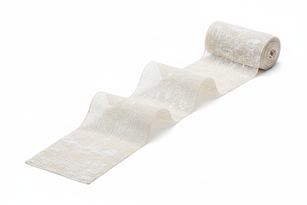 Unwrapped Compression Bandage Detail