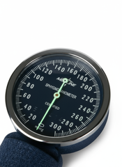 Luminescent dial close-up