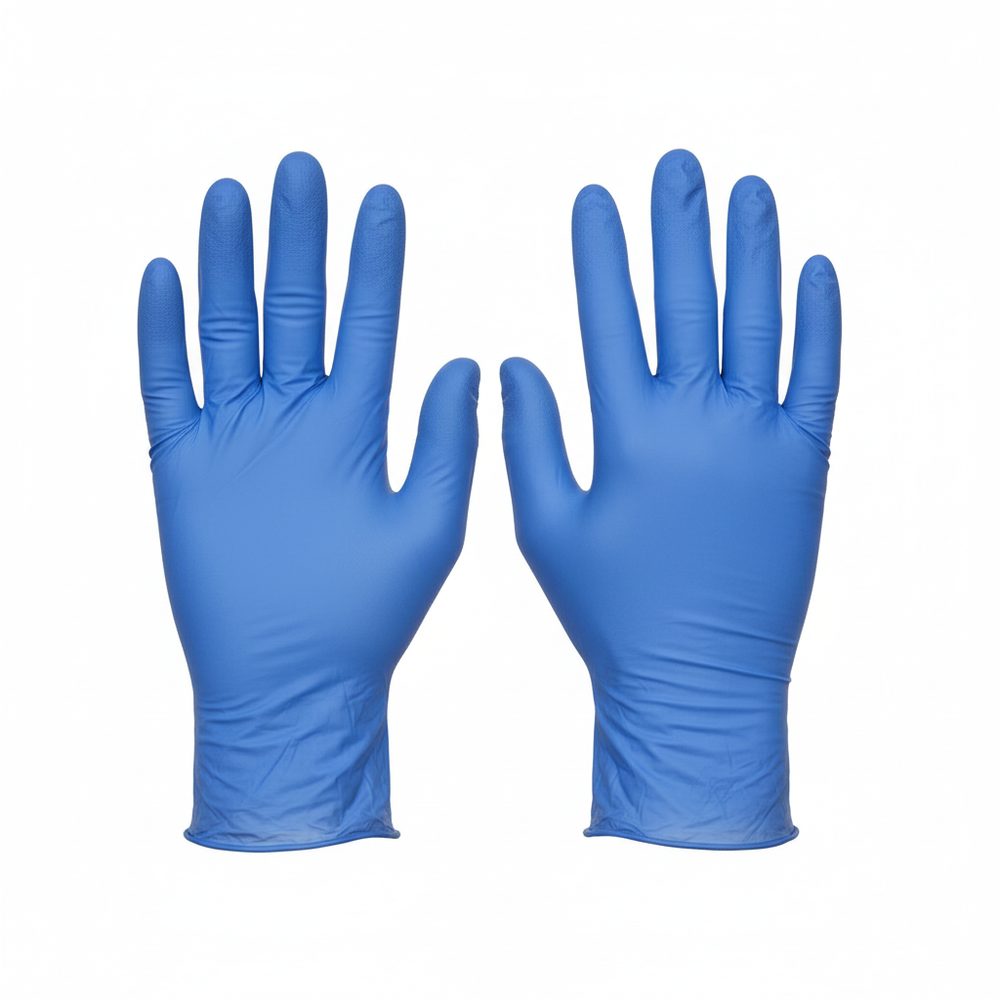 Gloves laid flat both sides