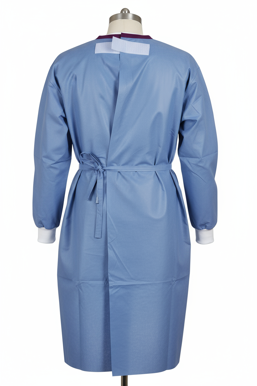 Back view showing hook and loop closure