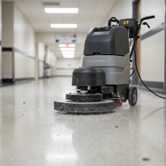 Floor machine application