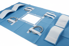 Hook-and-Loop Line Holders