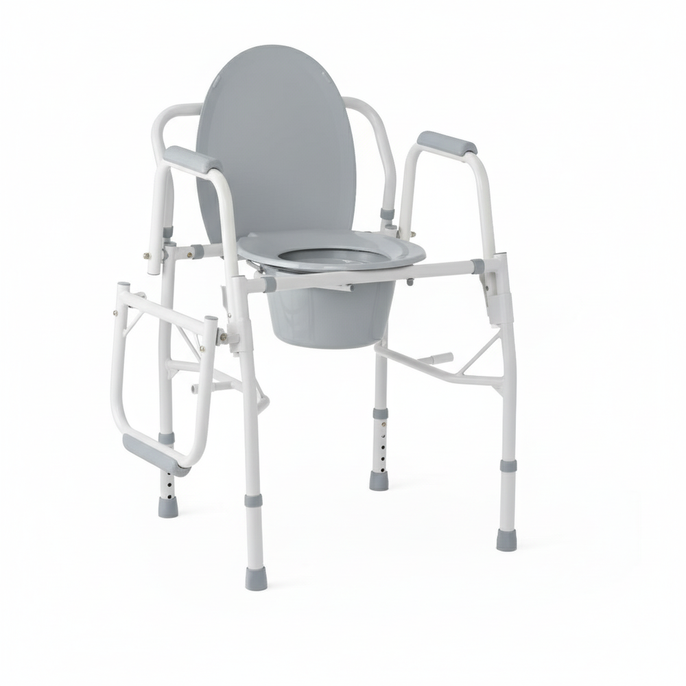 Side angle with drop-arm mechanism