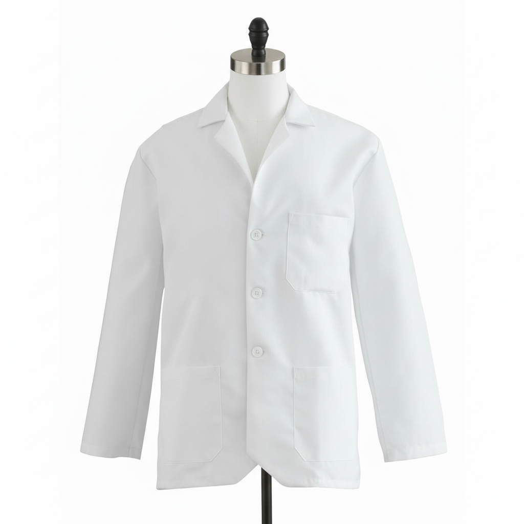 Lab Coat Front Detail