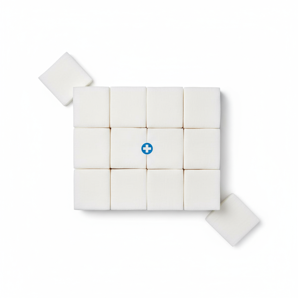 Gauze Sponges - Top-Down Flat Lay