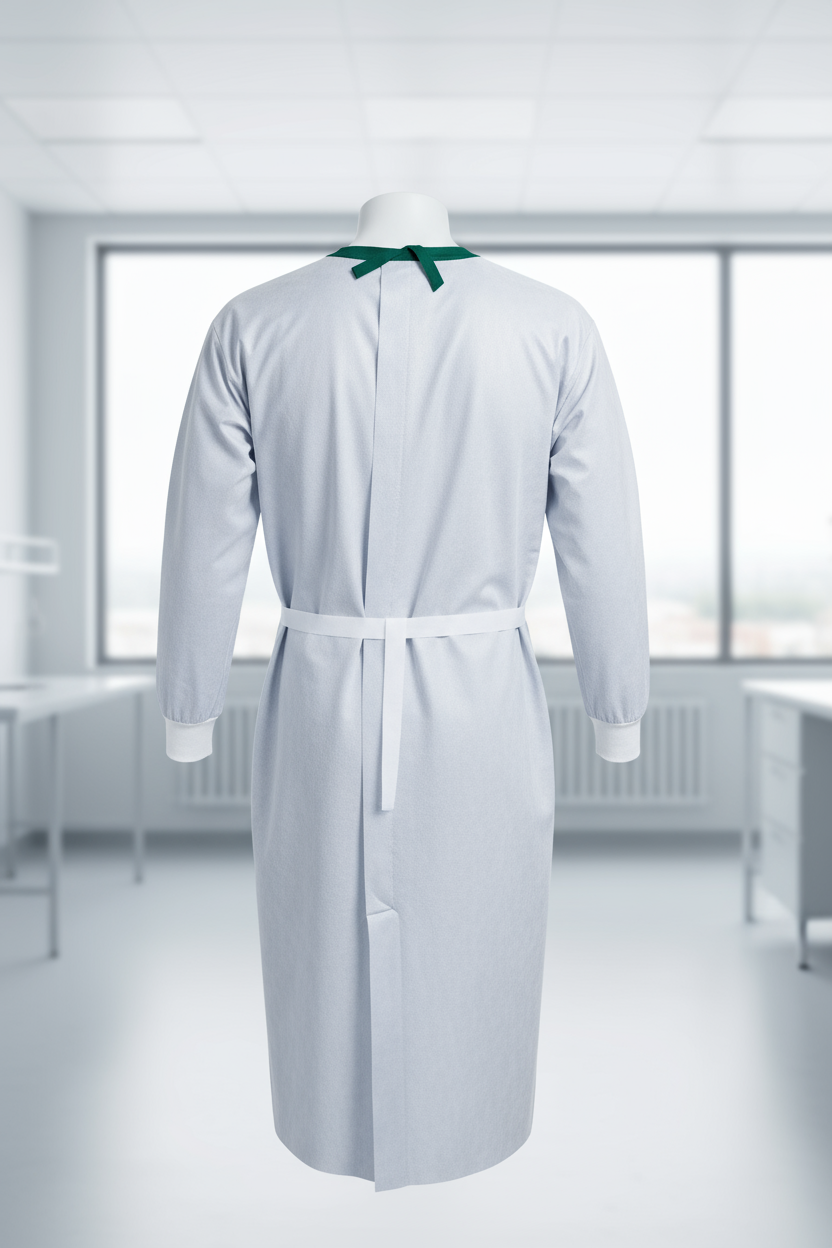 Medical Gown Back View
