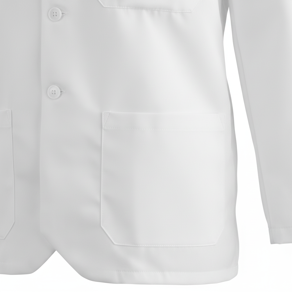 Lab Coat Pocket Detail