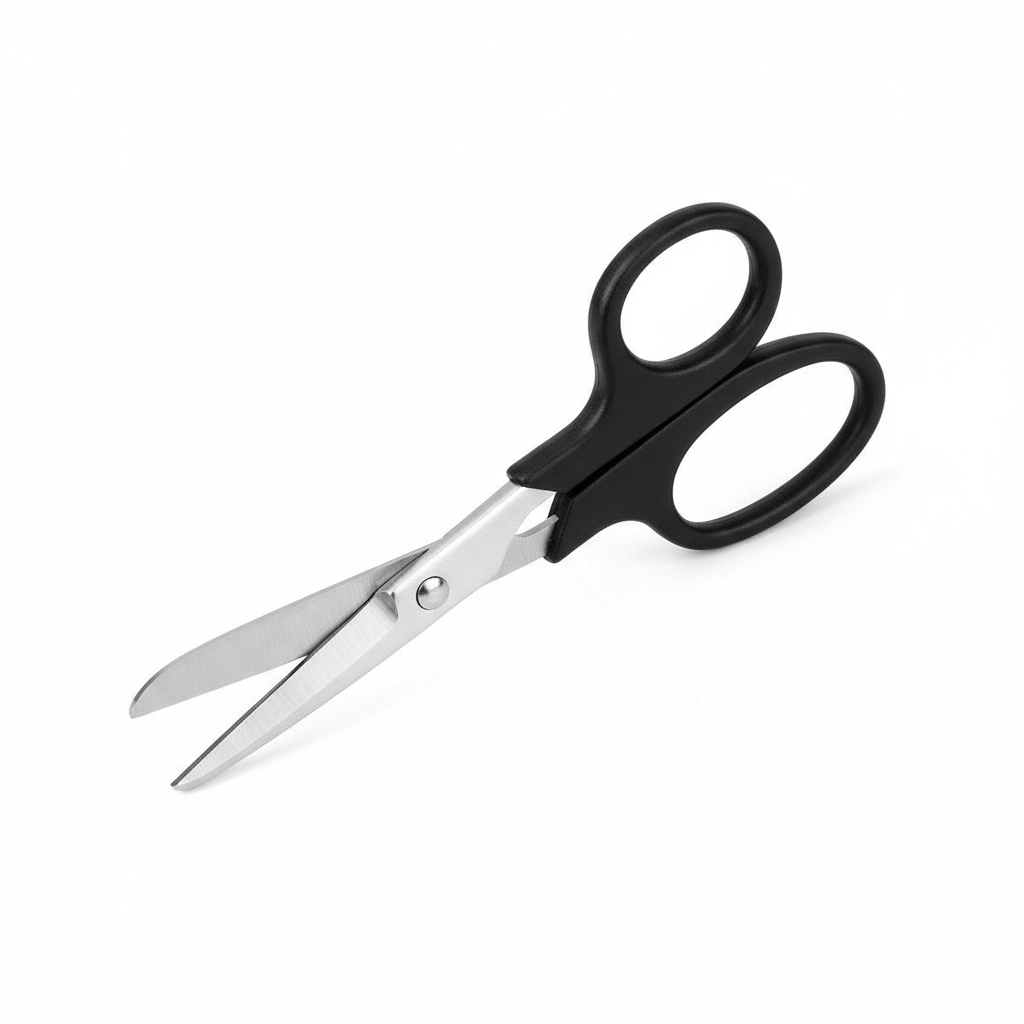 Open scissors