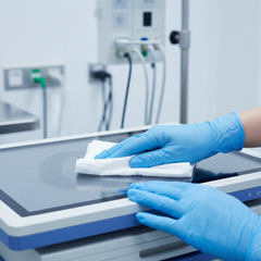 Cleaning demonstration