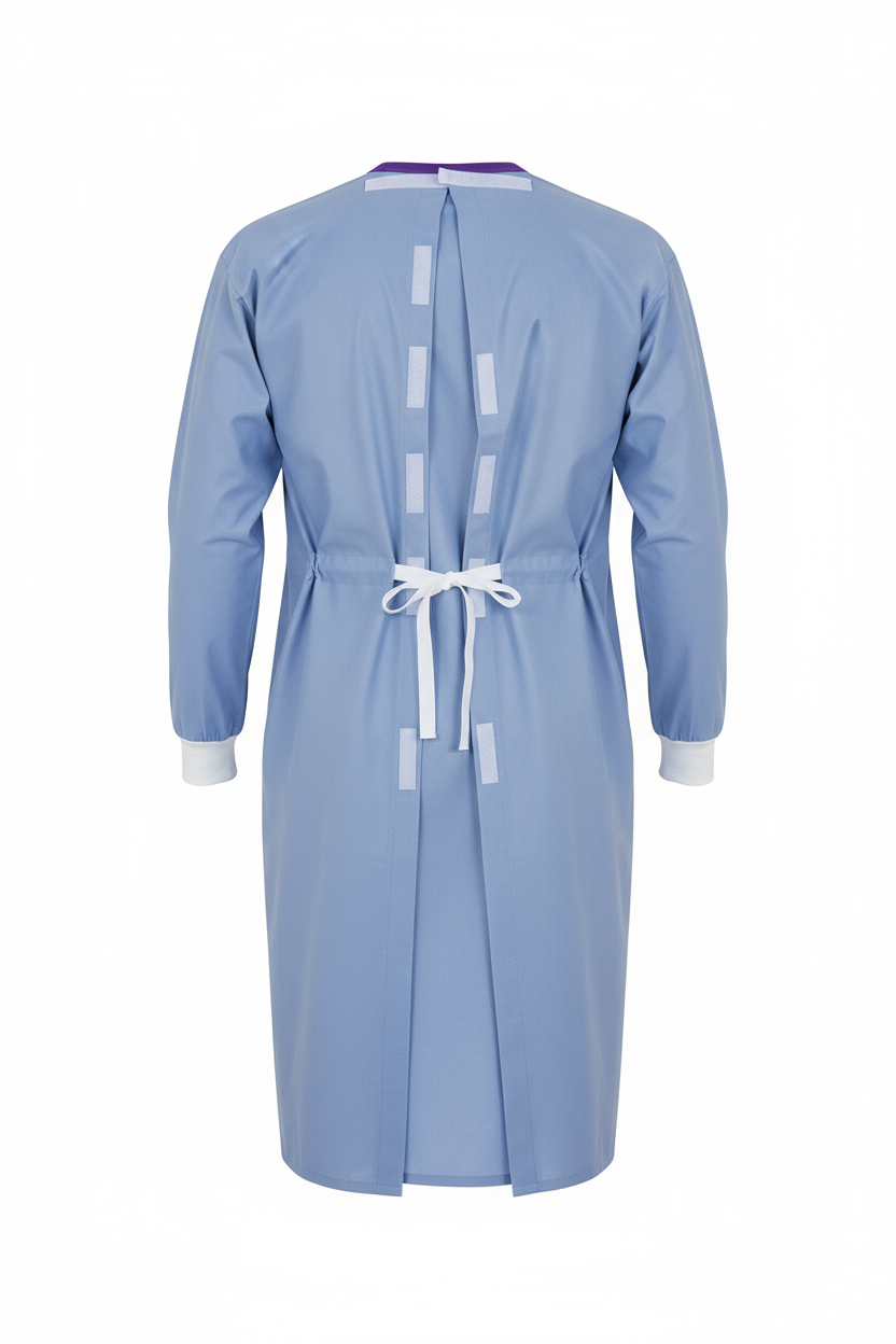 Back View - Hook and Loop Closure