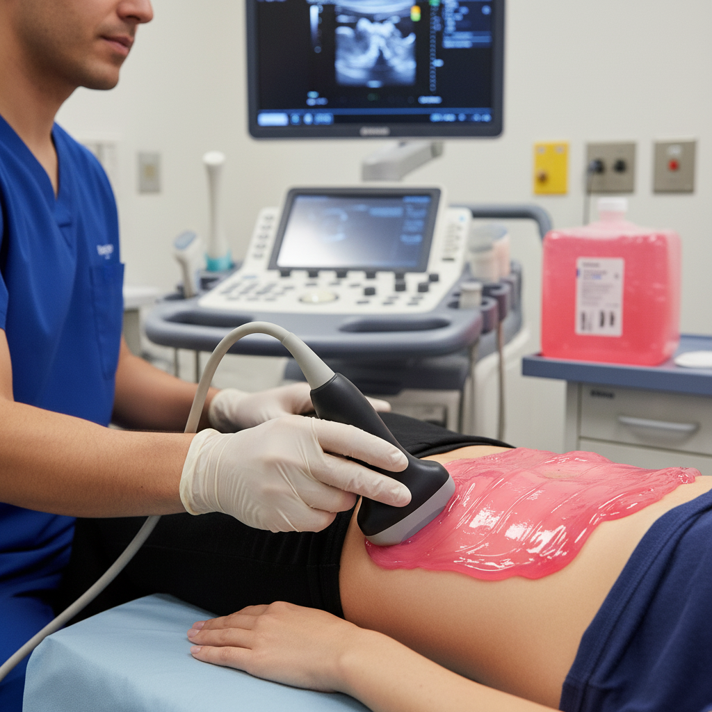 Imaging procedure demonstration