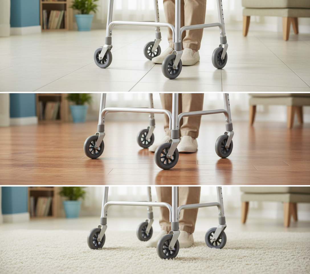 In-use mobility shot