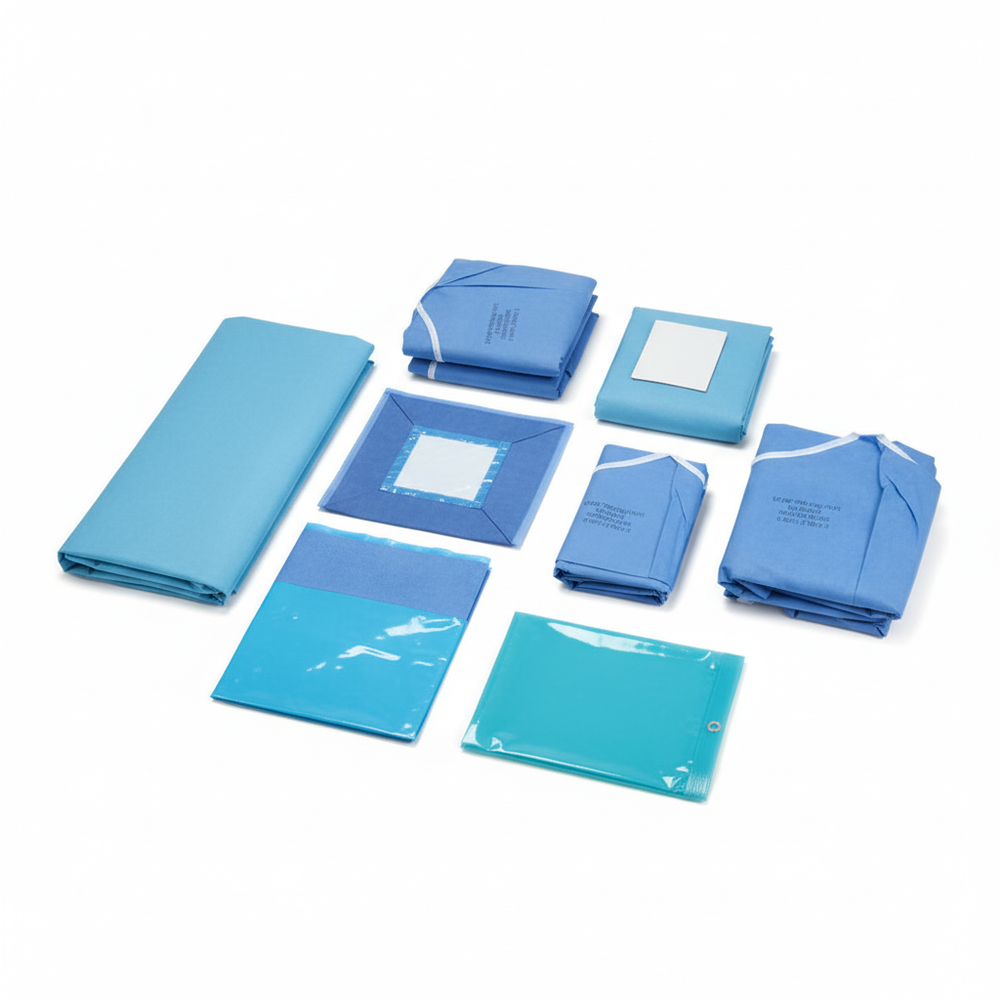 Individual drapes displayed separately