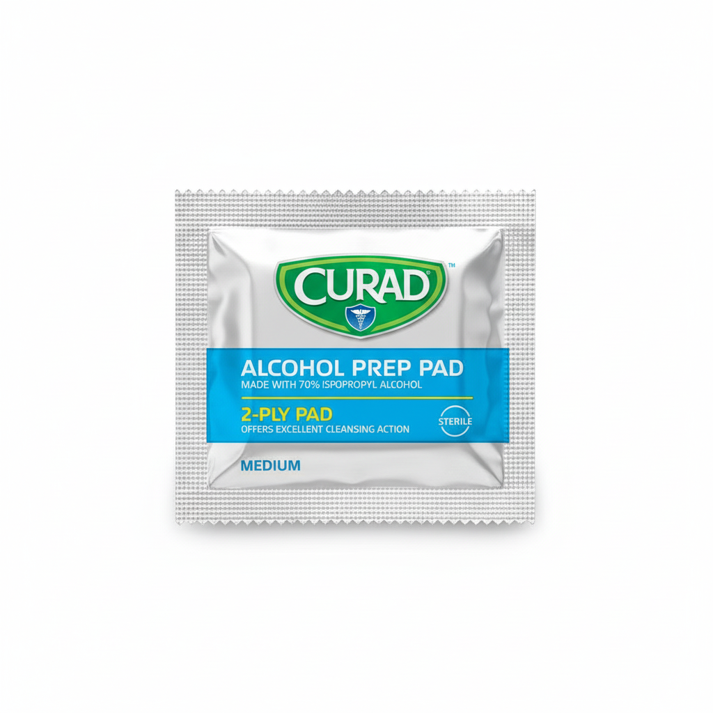 Individually Wrapped Pad Close-Up