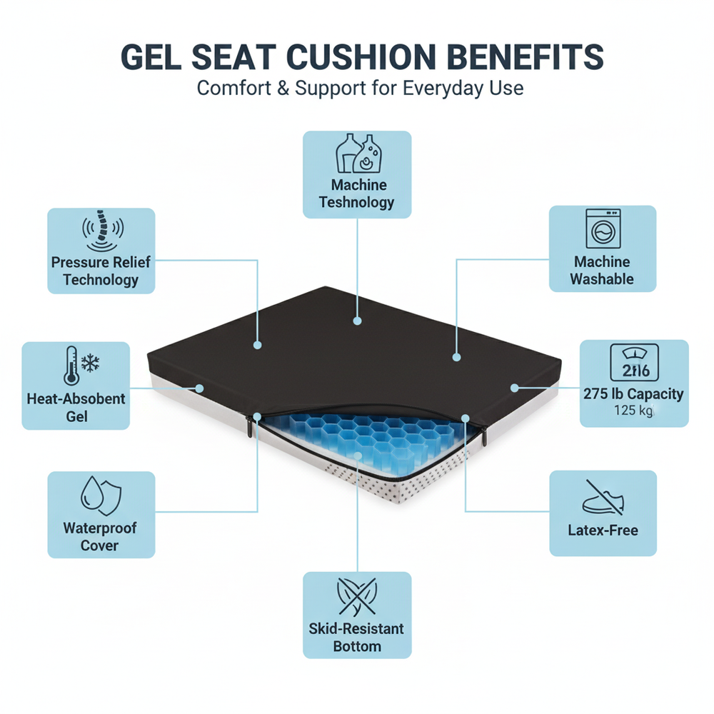 Key features infographic