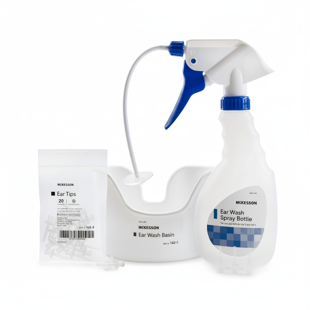 Kit components laid out