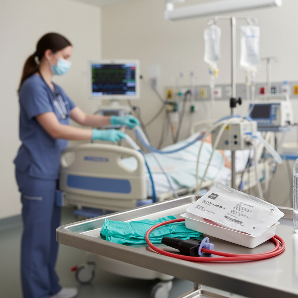 Kit in respiratory care environment