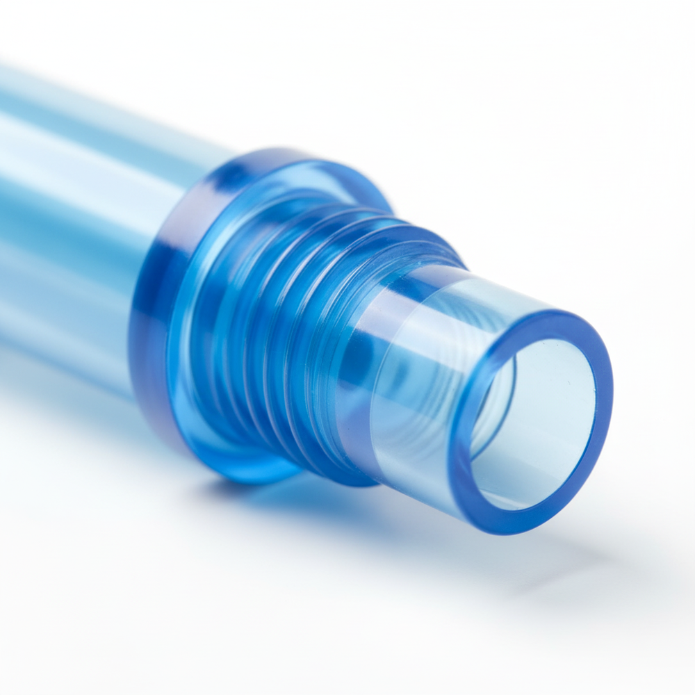 Luer adapter close-up