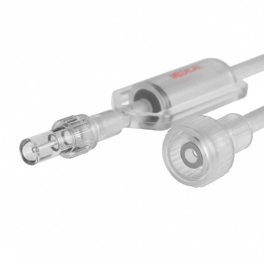 Luer-lock connector detail