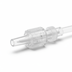 Luer lock connector detail