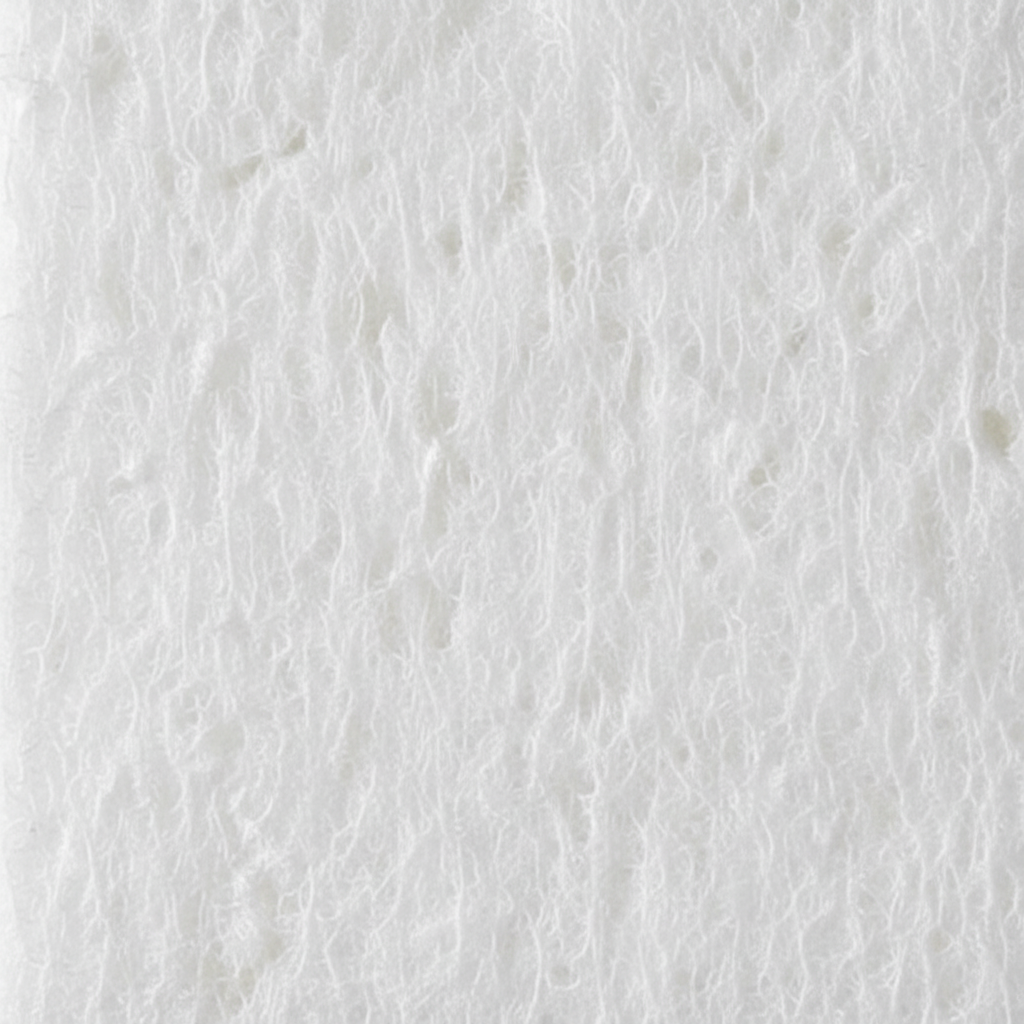 Macro shot of collagen material