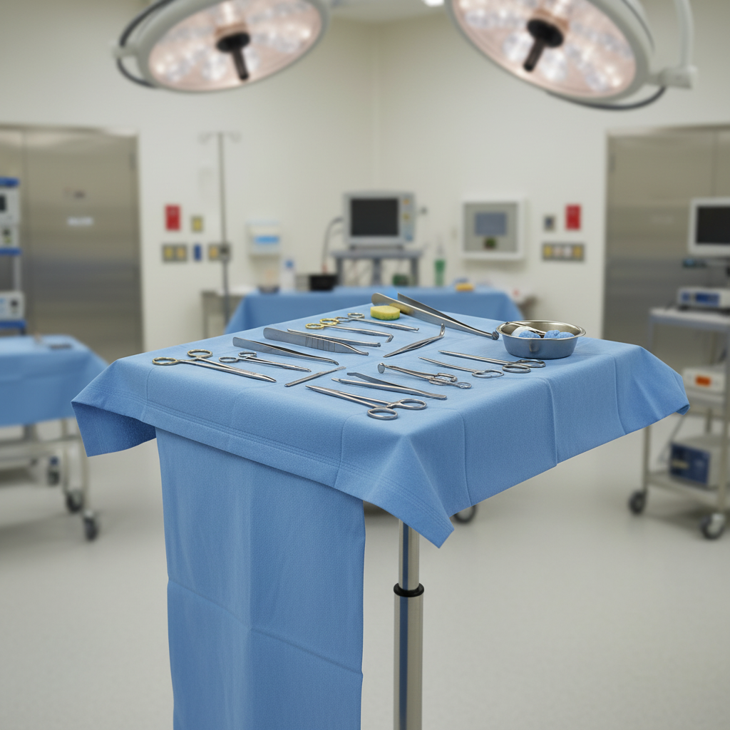 Mayo Stand with Instruments