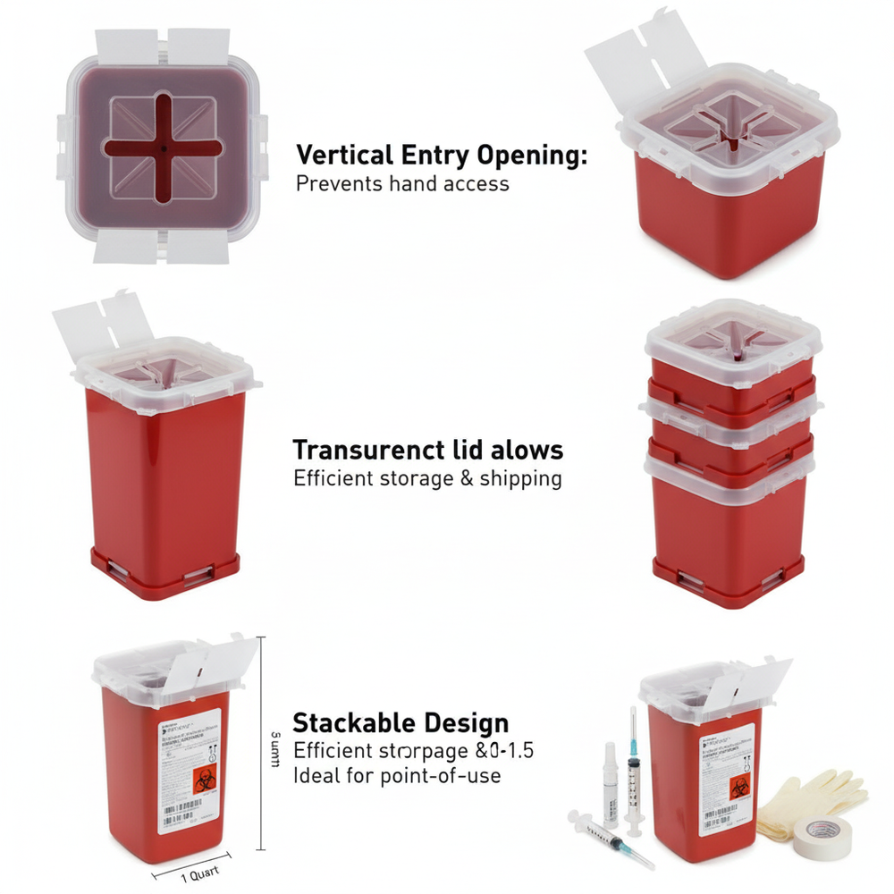 McKesson Sharps Container - Additional Angles