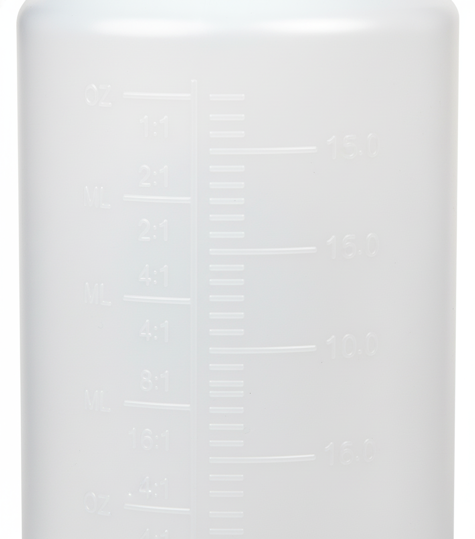 Measurement detail close-up