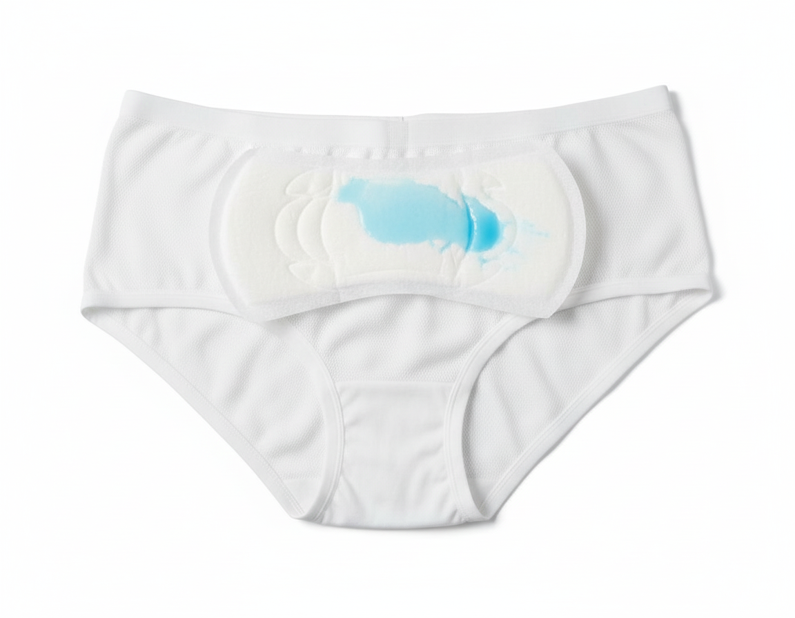 Mesh panties and pads