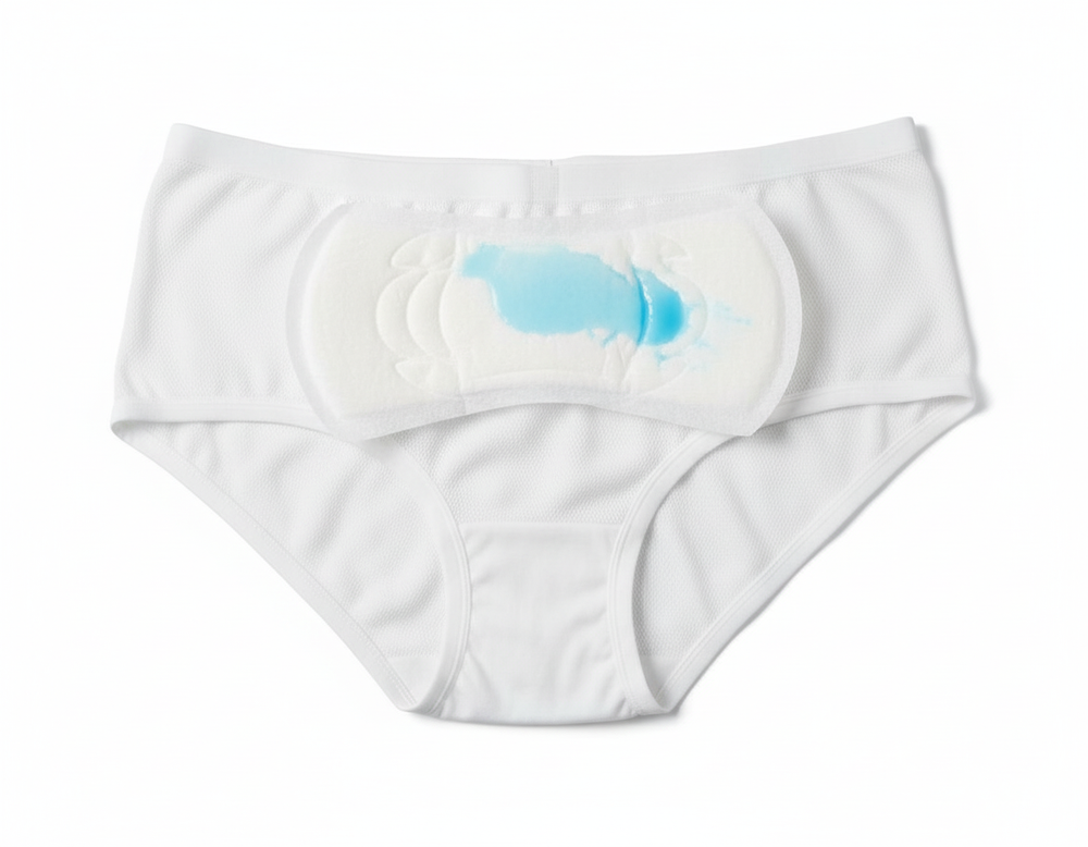 Mesh panties and pads