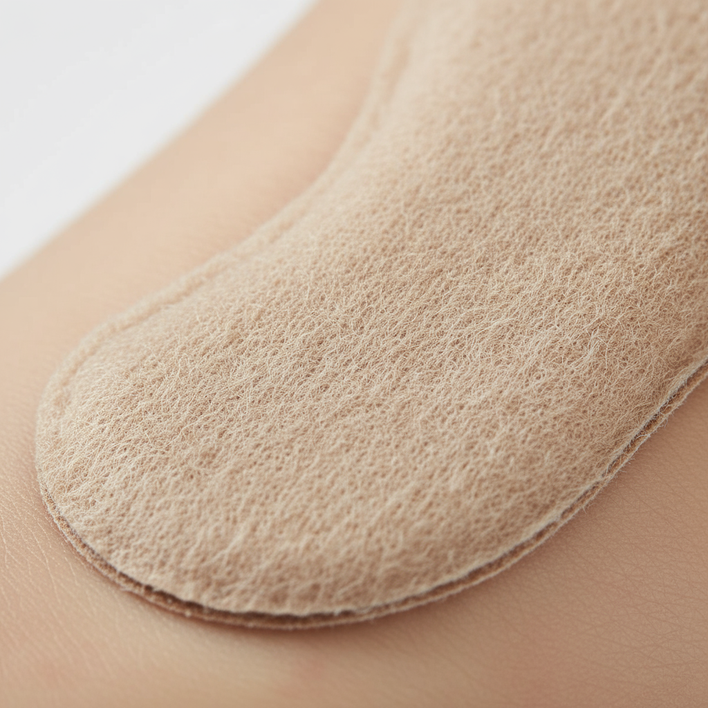 Moleskin texture close-up