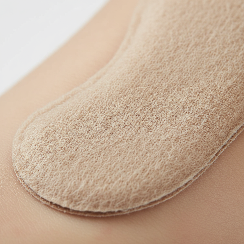 Moleskin texture close-up