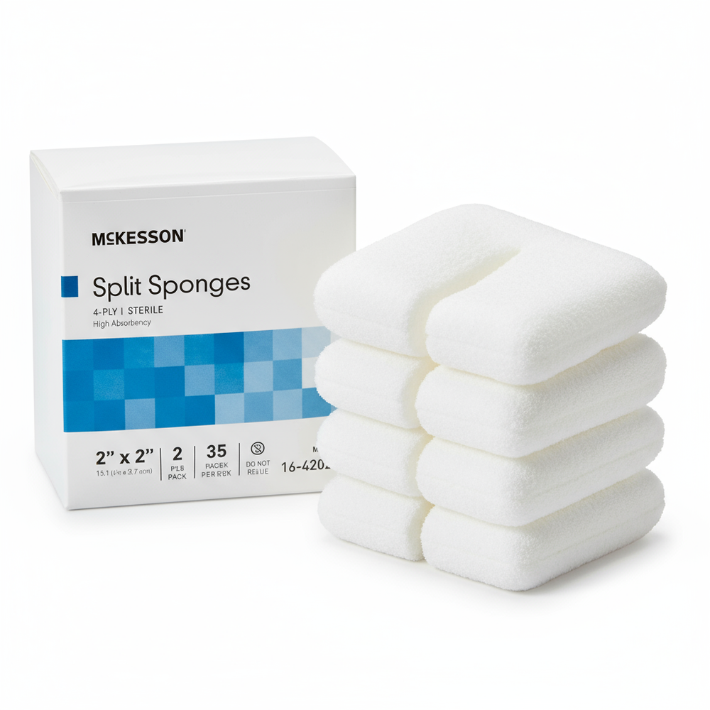 Multiple sponges stacked