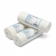 Multiple sterile stockinette rolls in packaging