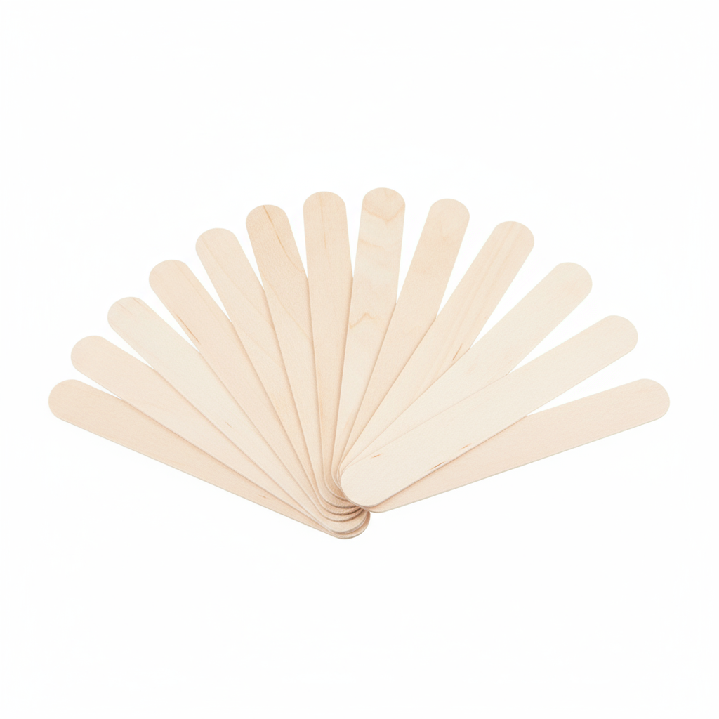 Multiple tongue depressors in fan pattern